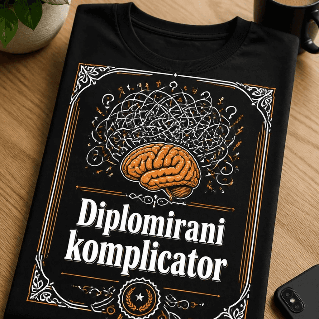 Majica Diplomirani komplicator
