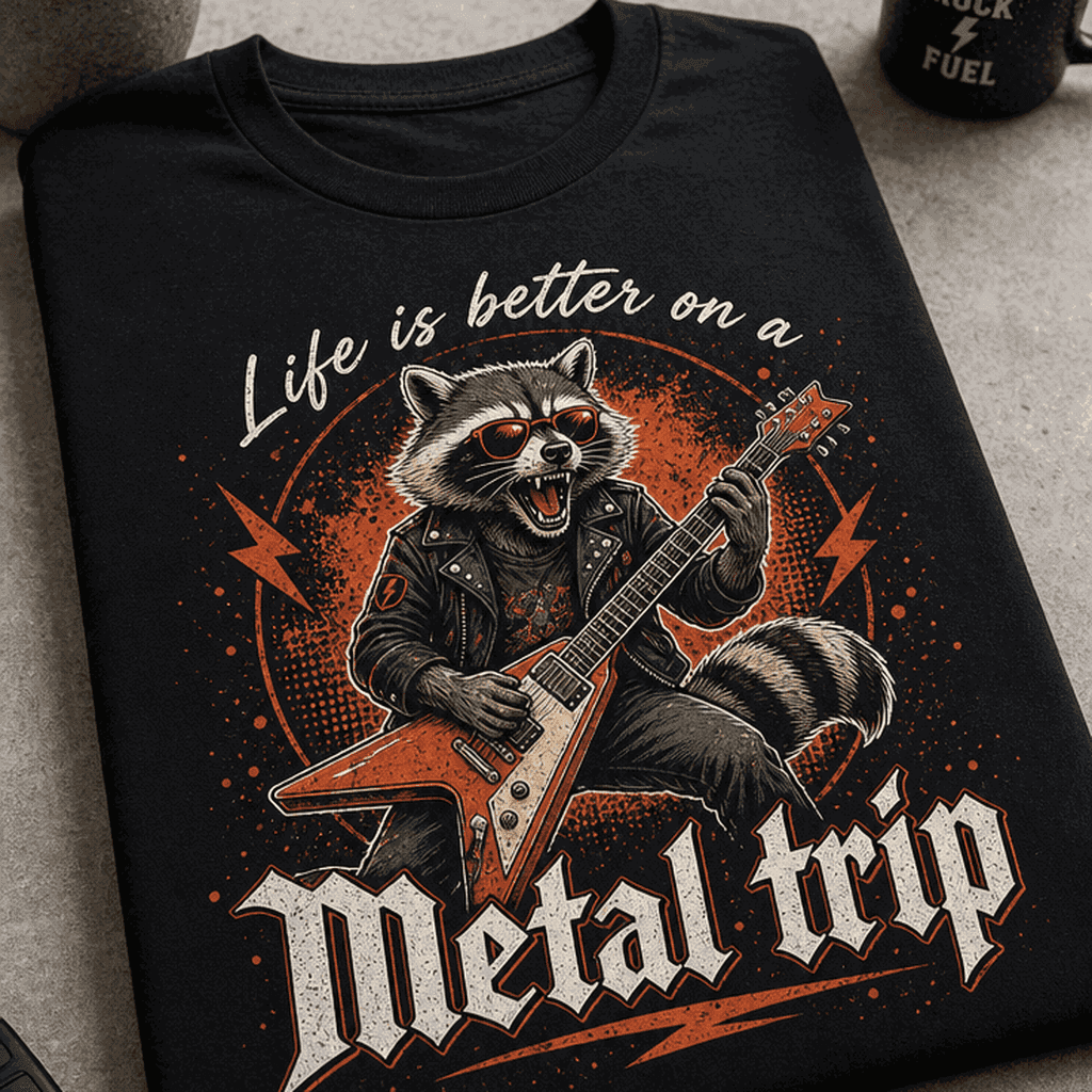 Majica za metalce - Life is better on a Metal trip