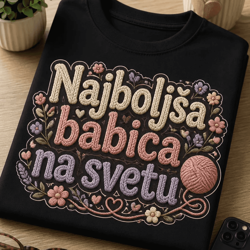 Majica za babico: Najboljša babica na svetu