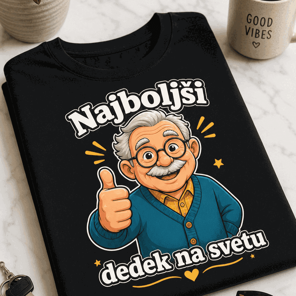 Majica za dedka - Najboljši dedek na svetu