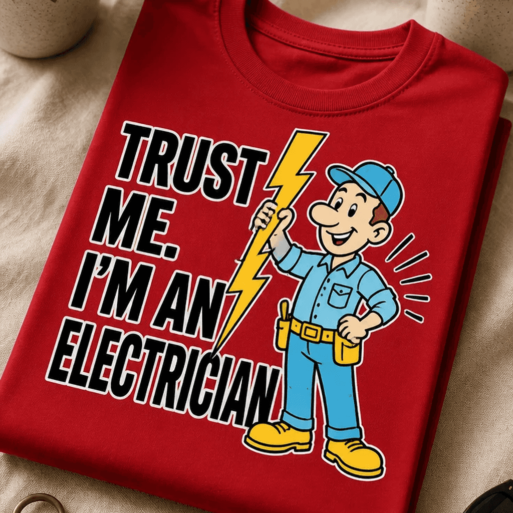 Majica za električarje - TRUST ME. I'M AN ELECTRICIAN