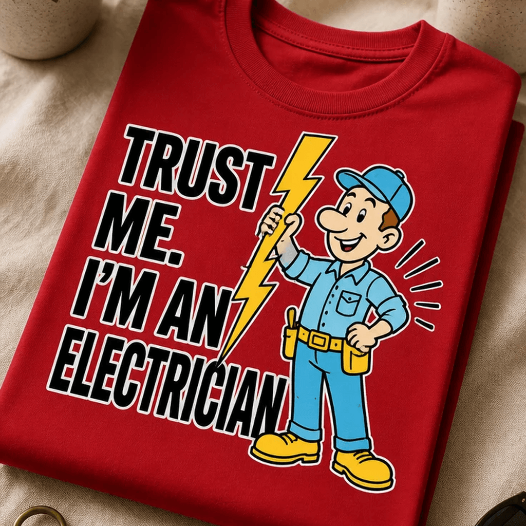 Majica za električarje - TRUST ME. I'M AN ELECTRICIAN