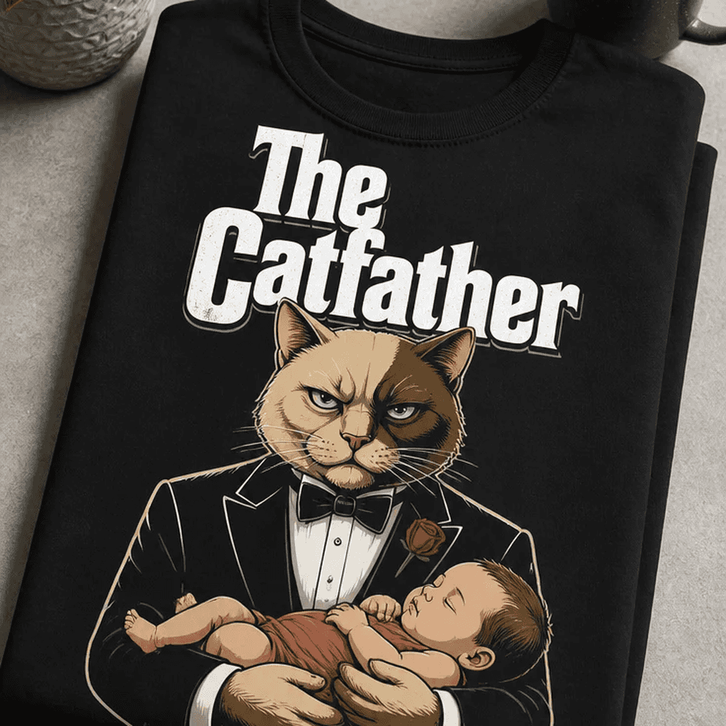 Majica za lastnike mačk - The Catfather