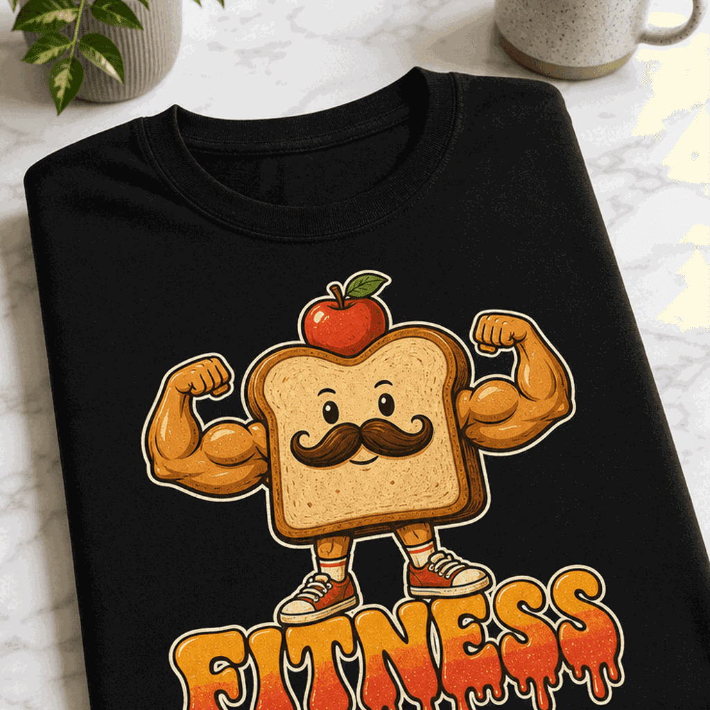 Majica za ljubitelje besednih iger - FITNESS