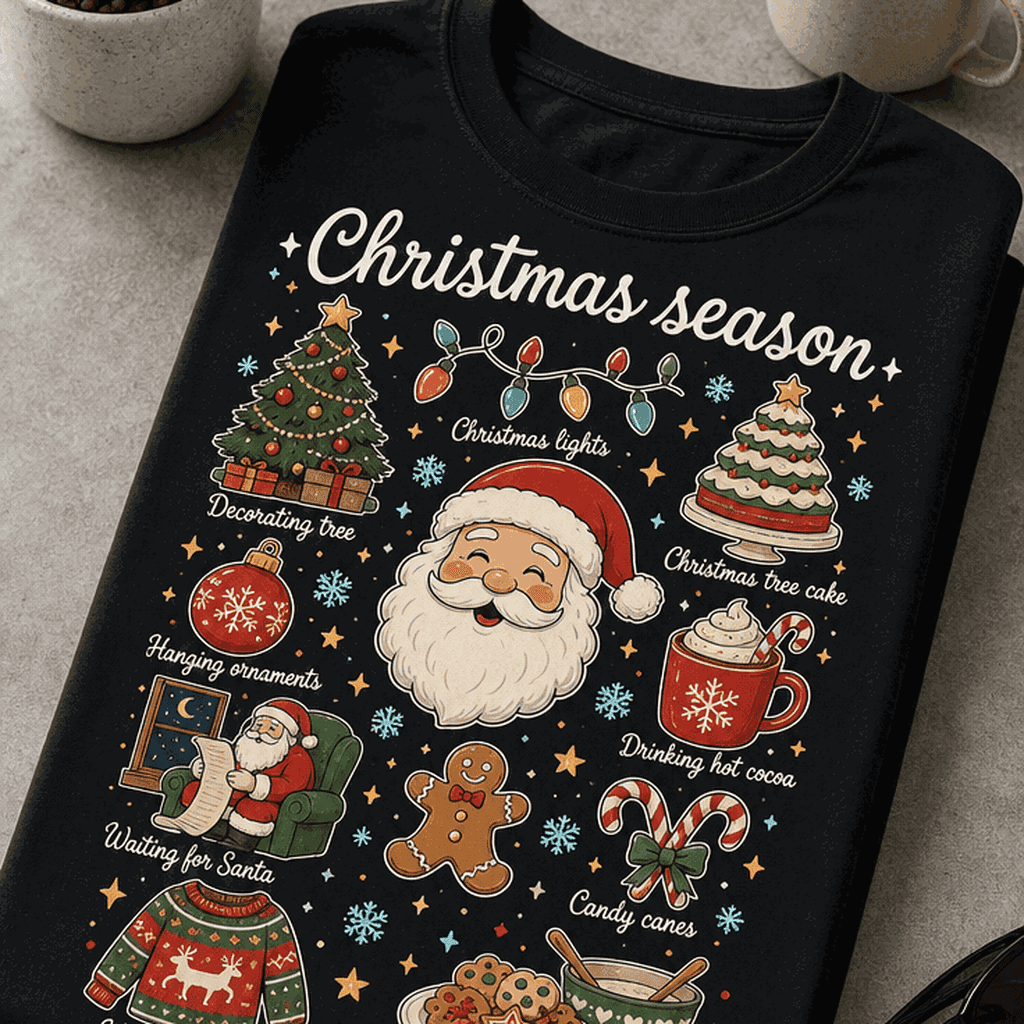Majica za ljubitelje božiča - Christmas season