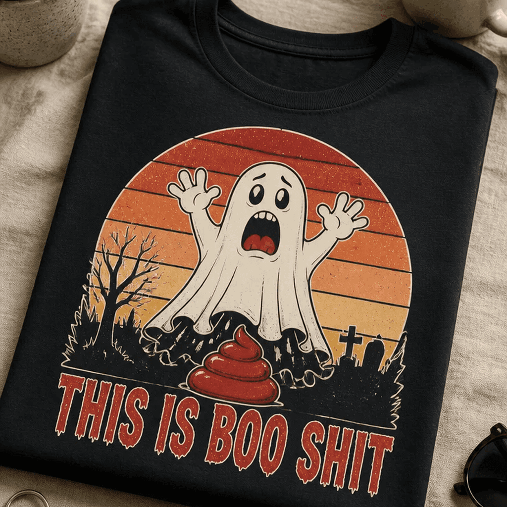 Majica za ljubitelje črnega humorja - THIS IS BOO SHIT