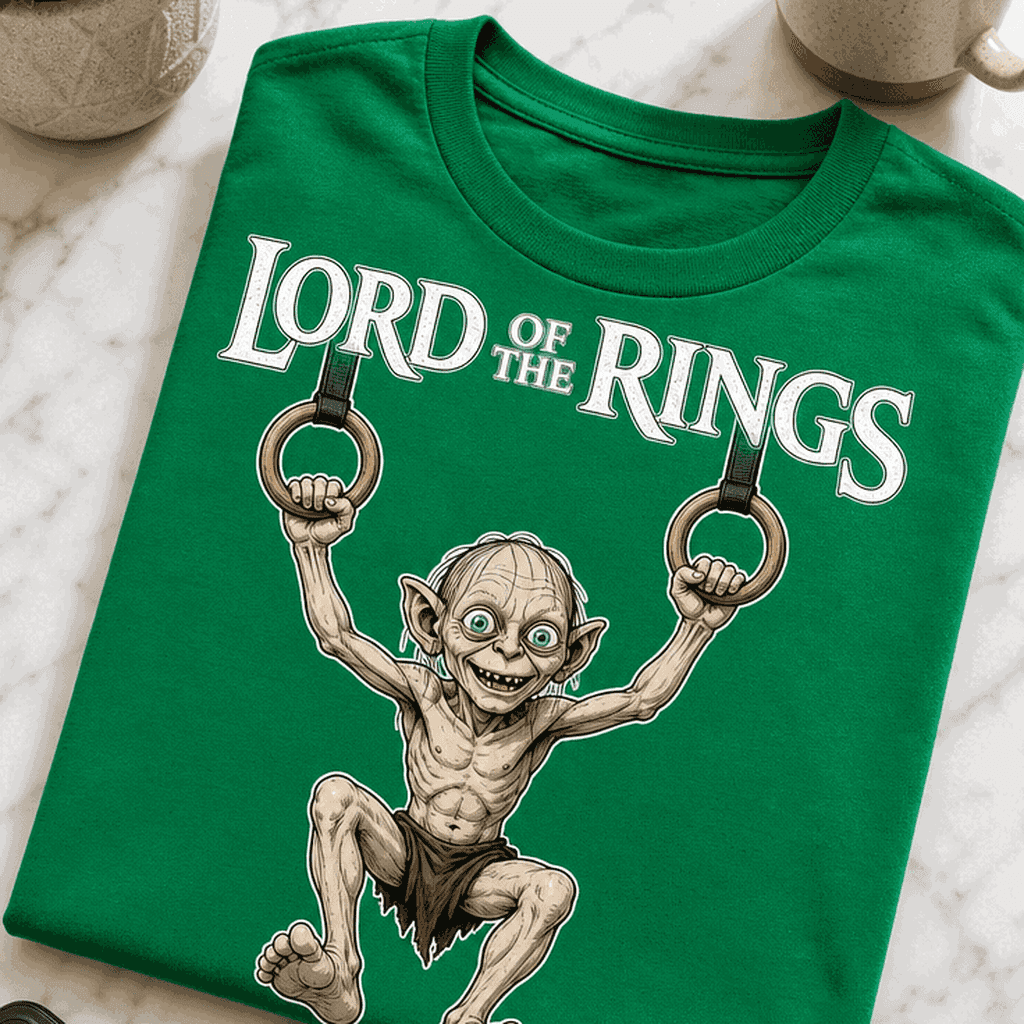 Majica za ljubitelje fantazijskih parodij lord of the rings