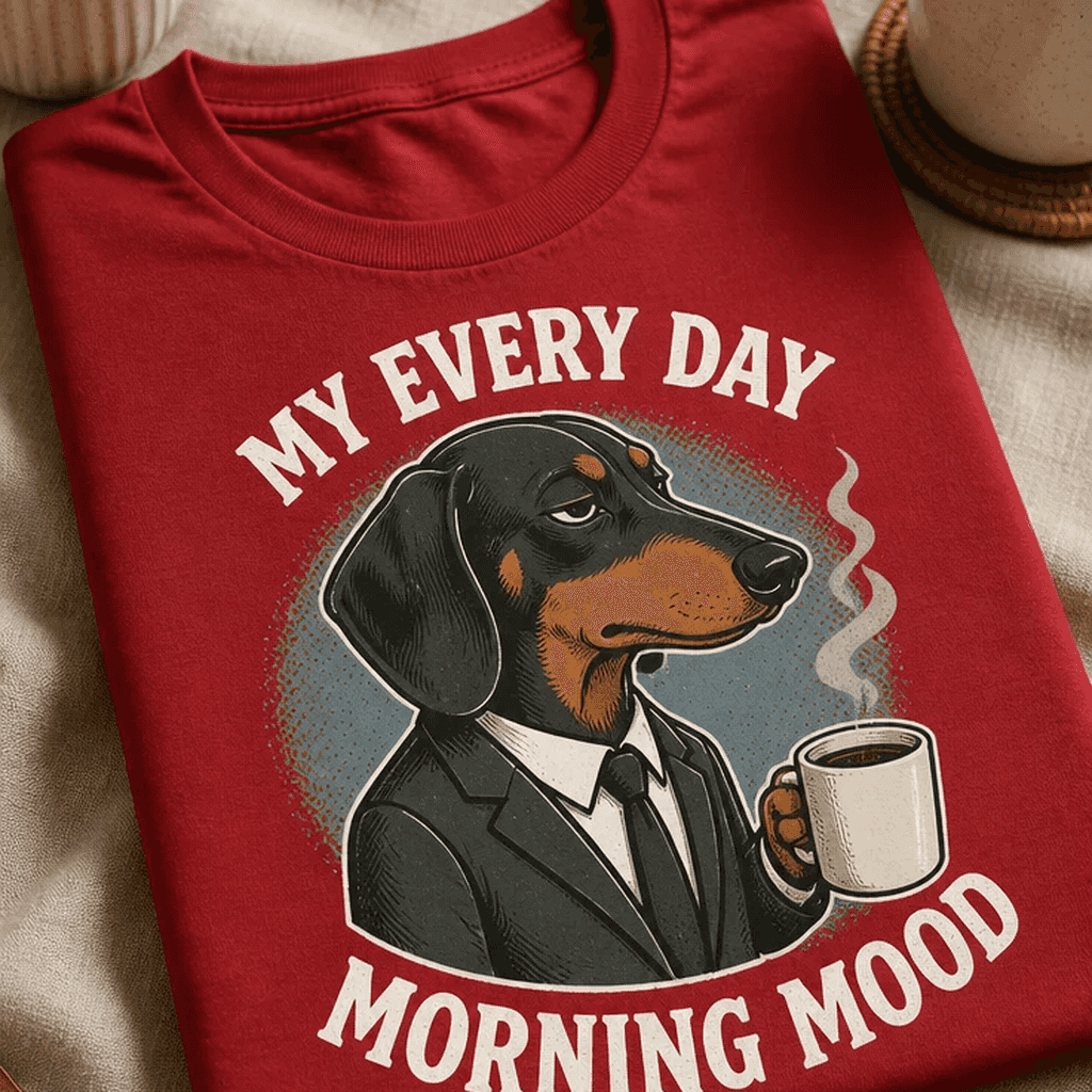 Majica za ljubitelje jutranje kave my every day morning mood