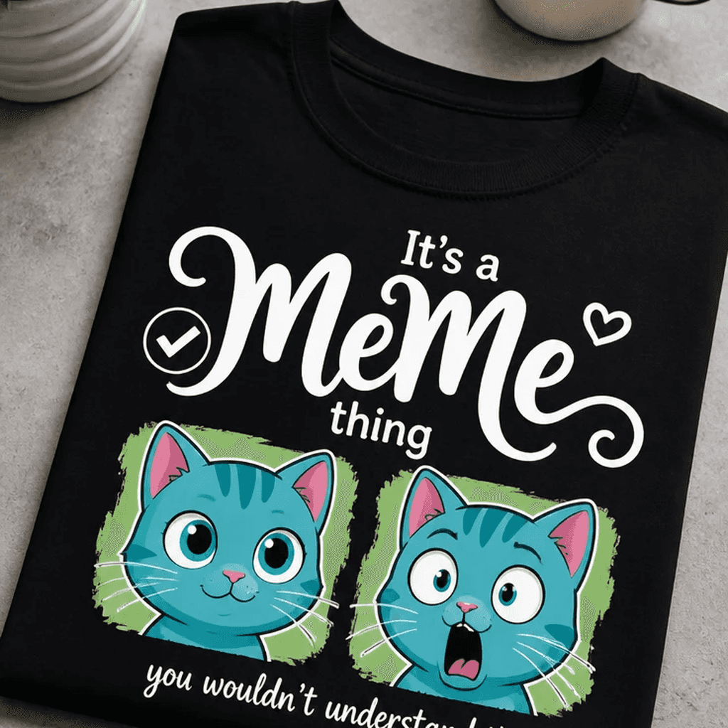 Majica za ljubitelje mačjih memov it’s a meme thing