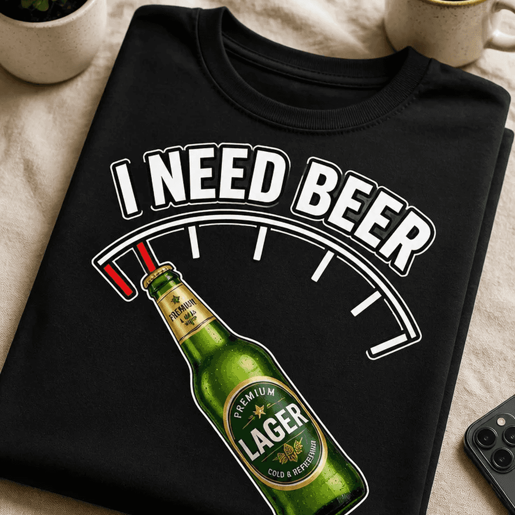 Majica za ljubitelje piva - I NEED BEER