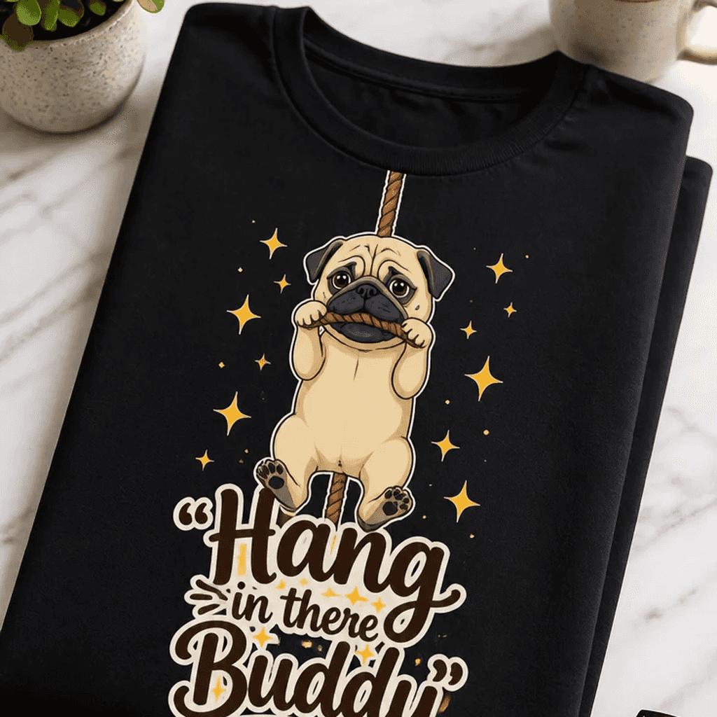 Majica za ljubitelje psov - Hang in there Buddy