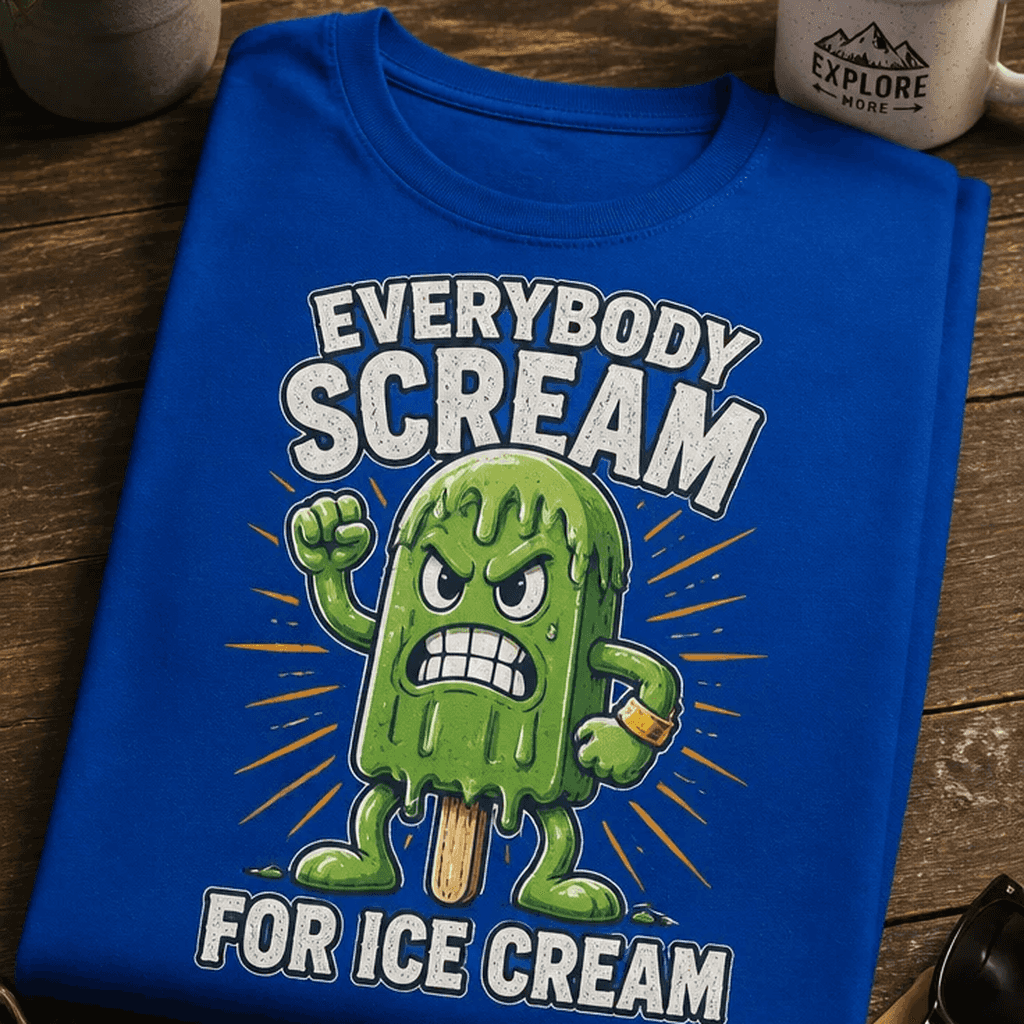 Majica everybody scream for ice cream