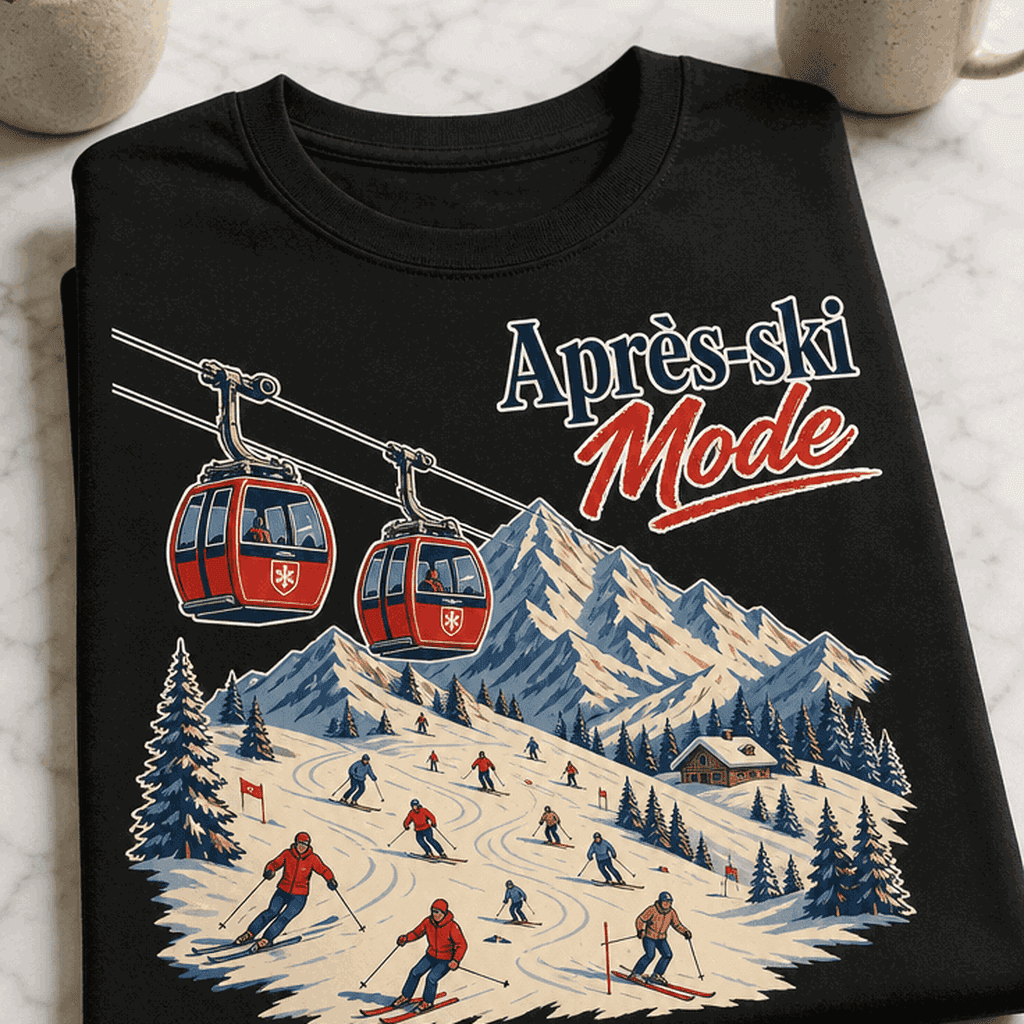 Majica za ljubitelje smučanja - Après-ski Mode