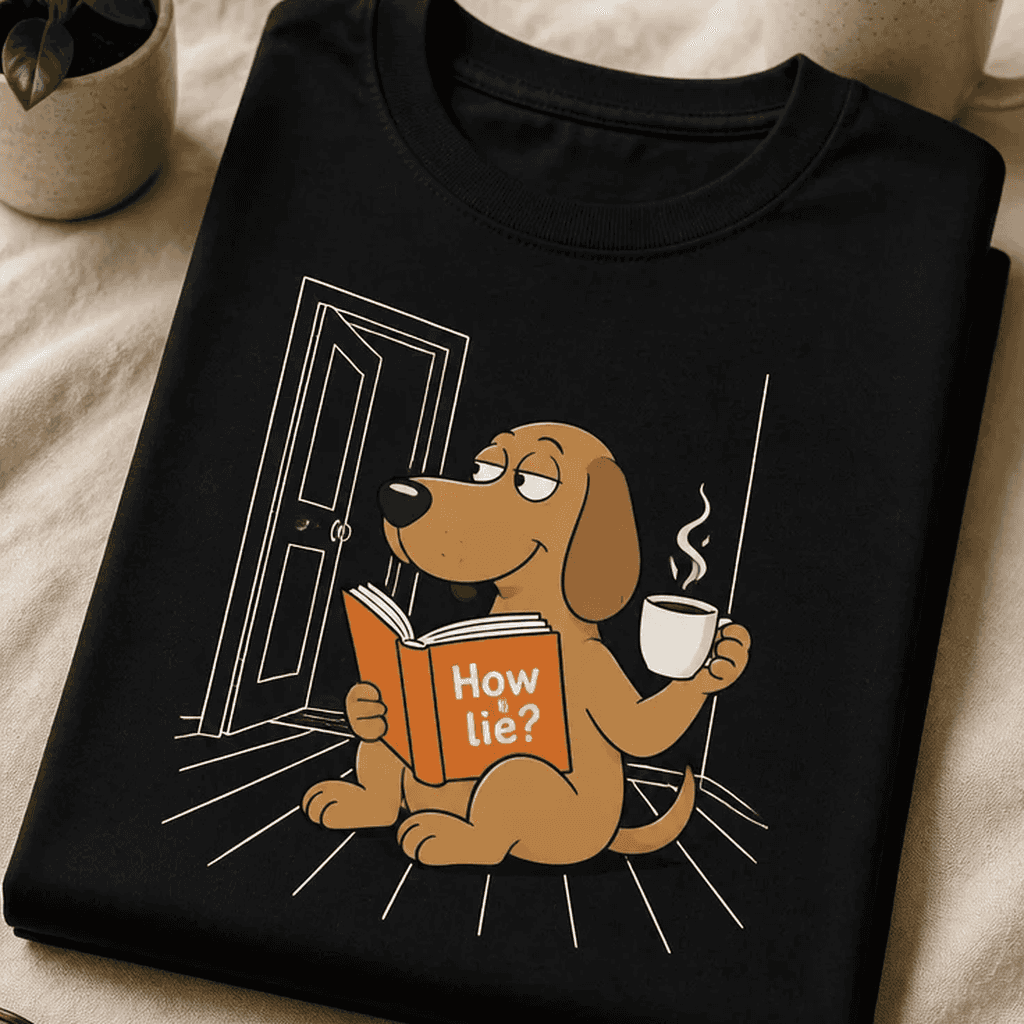 Majica za ljubitelje suhega humorja - How to lie?