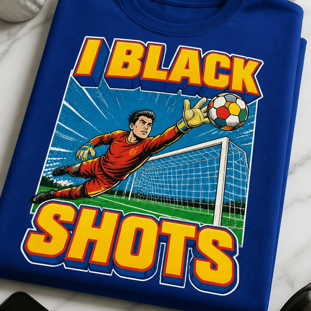 Majica za nogometne navdušence - I BLACK SHOTS