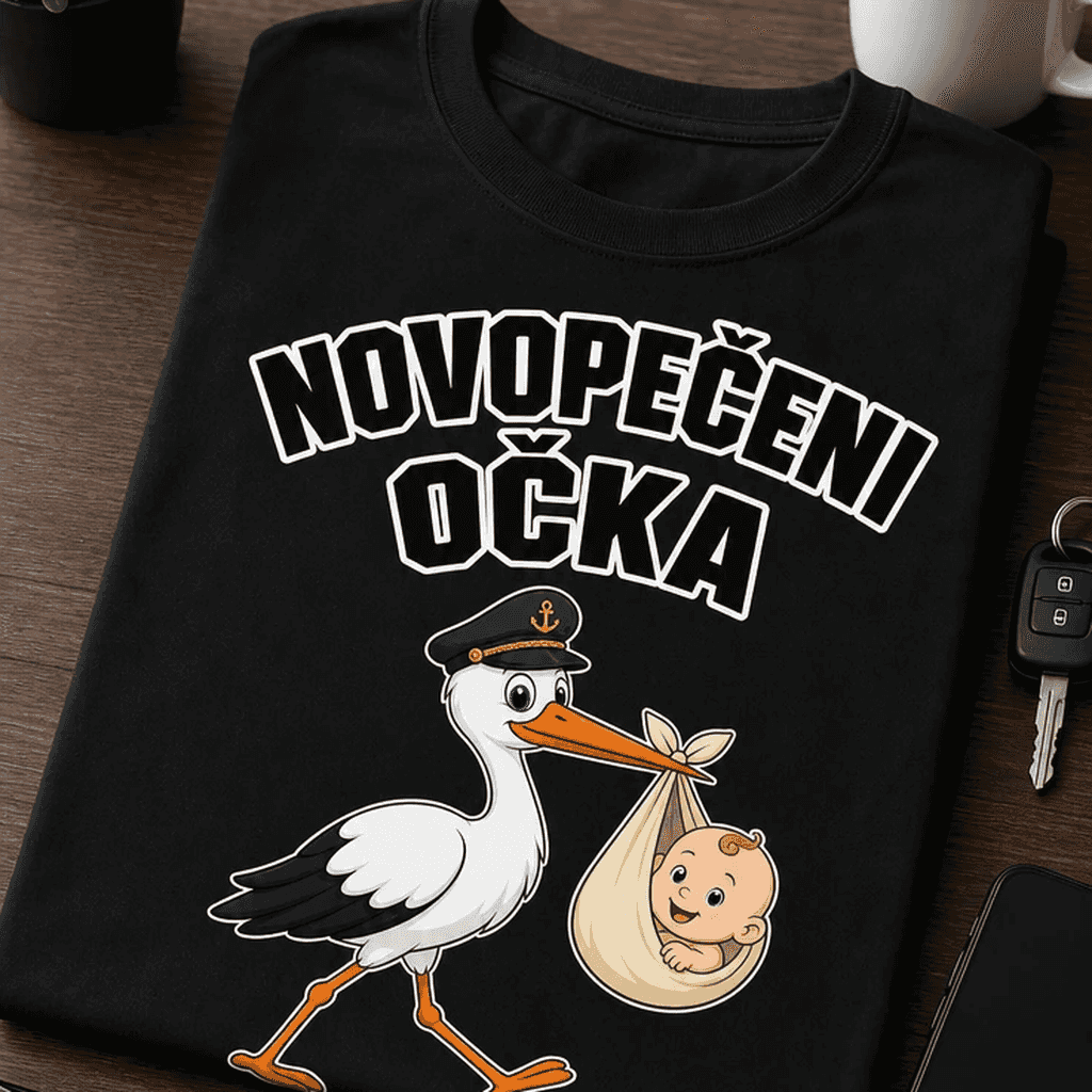 Majica za novopečenega očeta - NOVOPEČENI OČKA