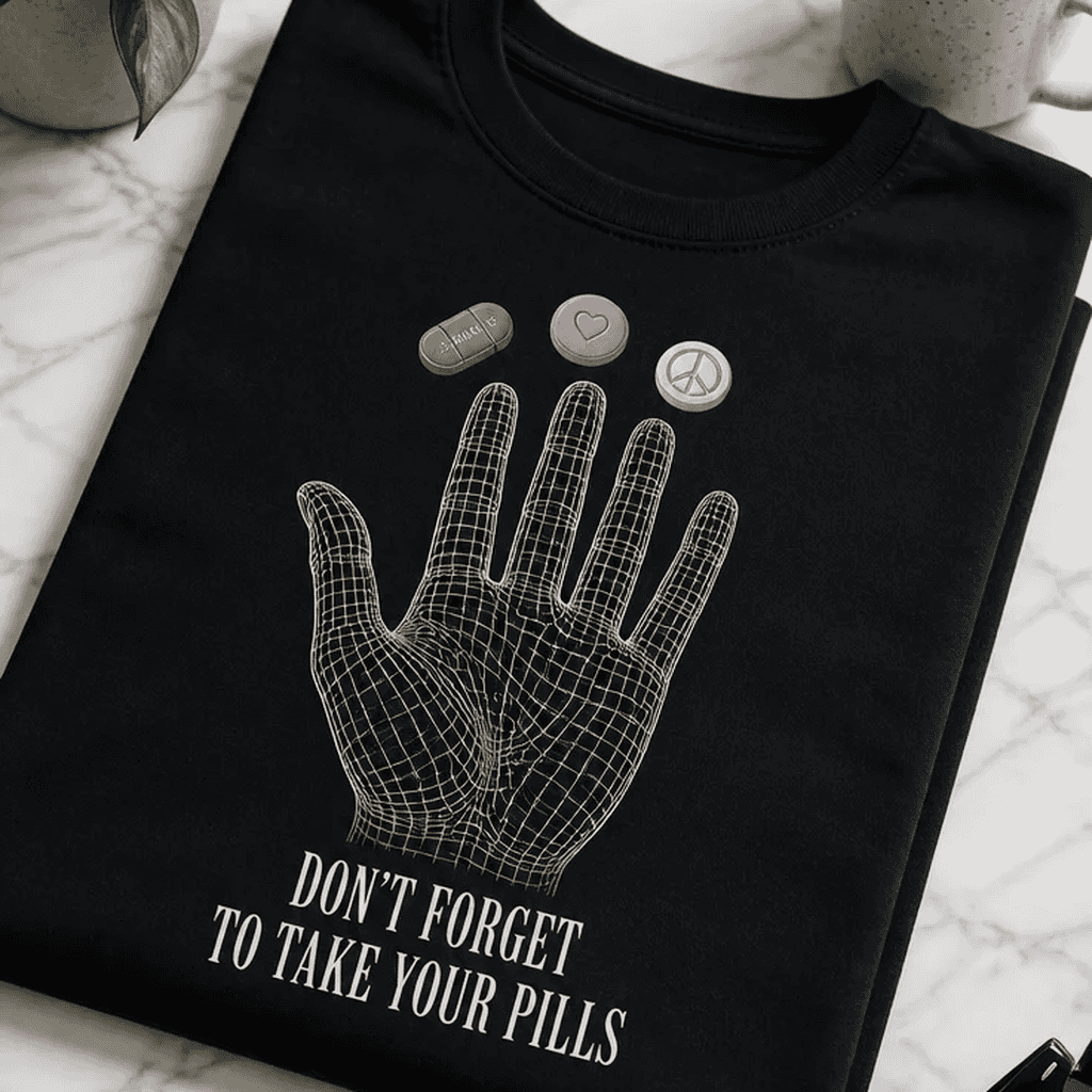 Majica za sarkastične odrasle don't forget pills
