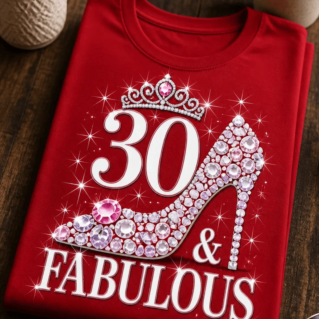 Majica za slavljenko za 30. rojstni dan - 30 & FABULOUS