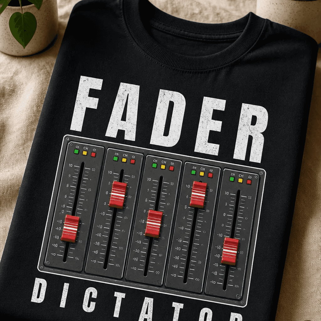 Majica za tonske mojstre - FADER DICTATOR