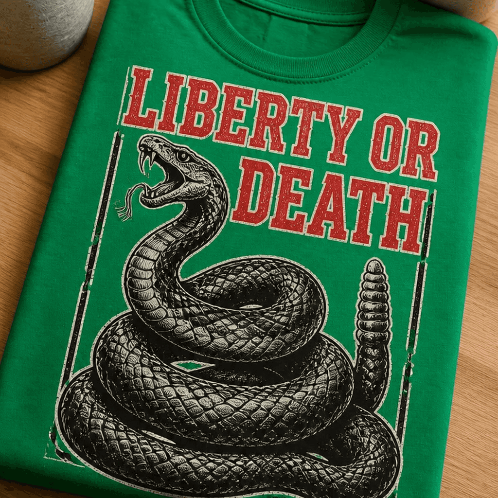 Majica za uporniške domoljube - LIBERTY OR DEATH