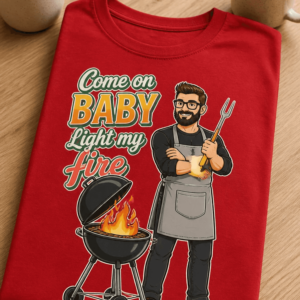 Majica za žar mojstre - Come on BABY Light my fire