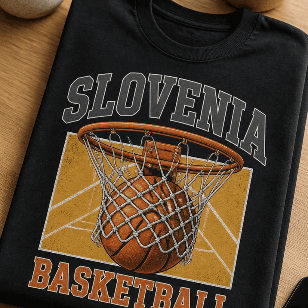 Majica za ljubitelje košarke - SLOVENIA BASKETBALL