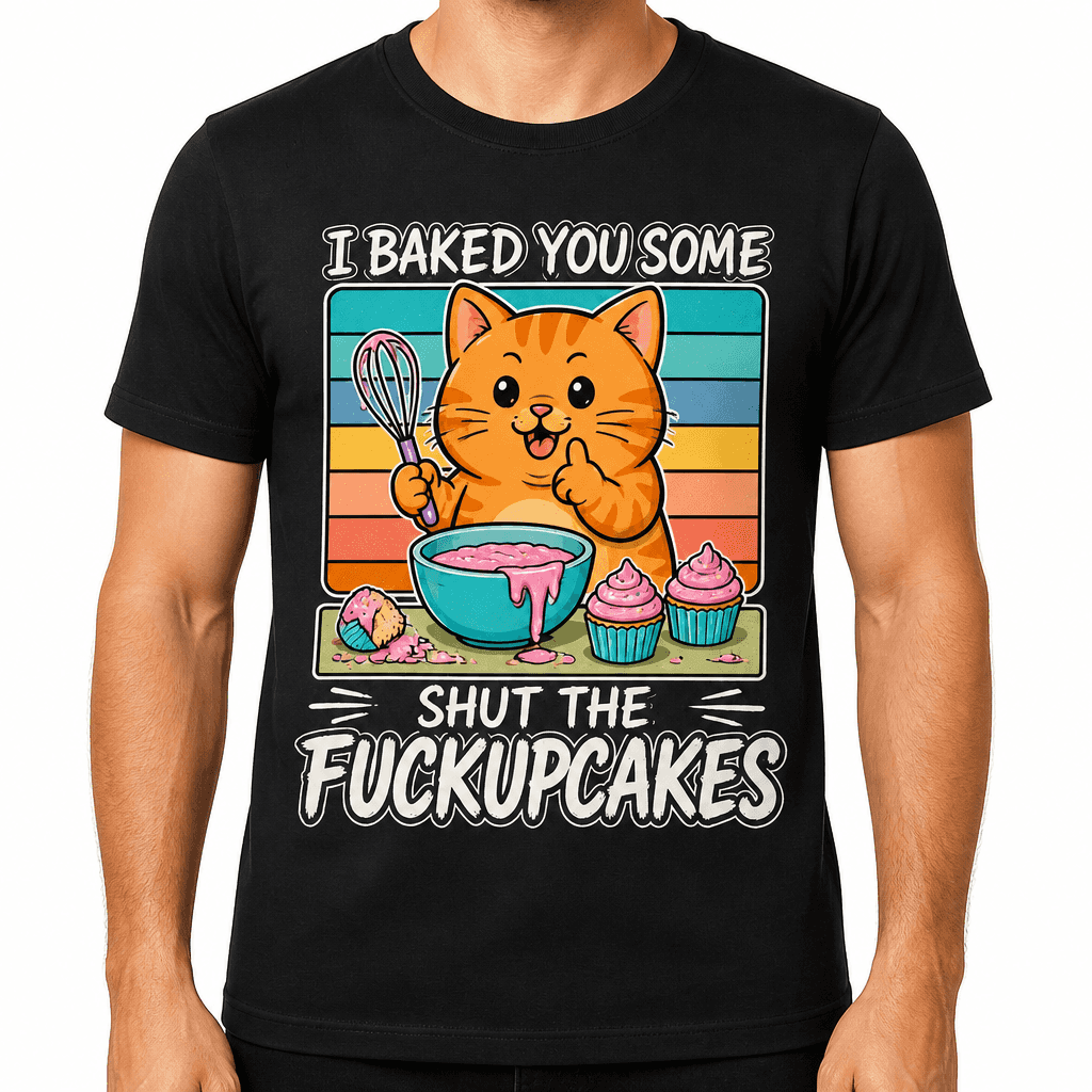 Majica za ljubitelje sarkazma - shut the fuckupcakes