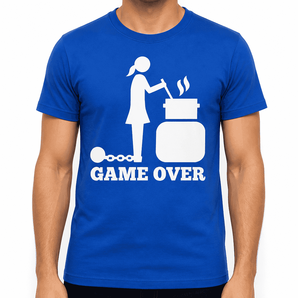 Smešna majica GAME OVER kuhinja