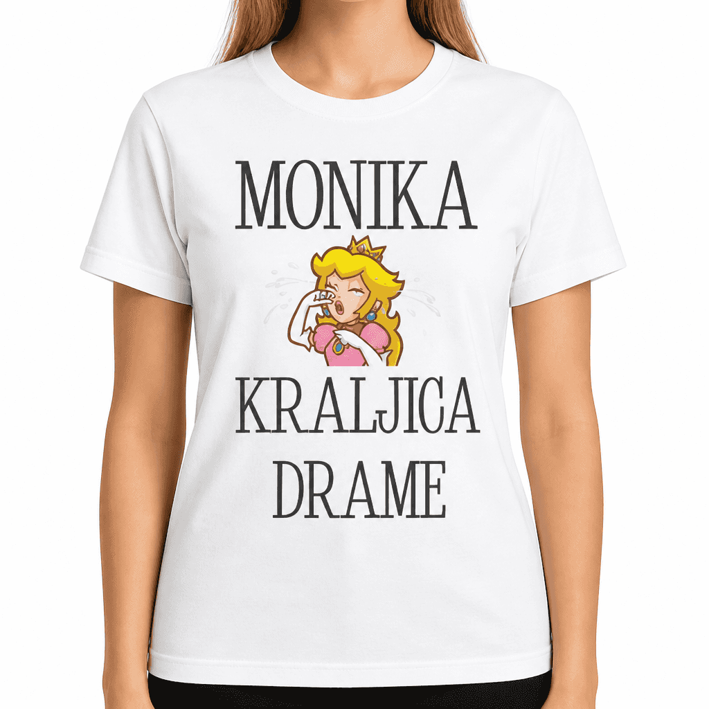 Smešna majica Kraljica drame
