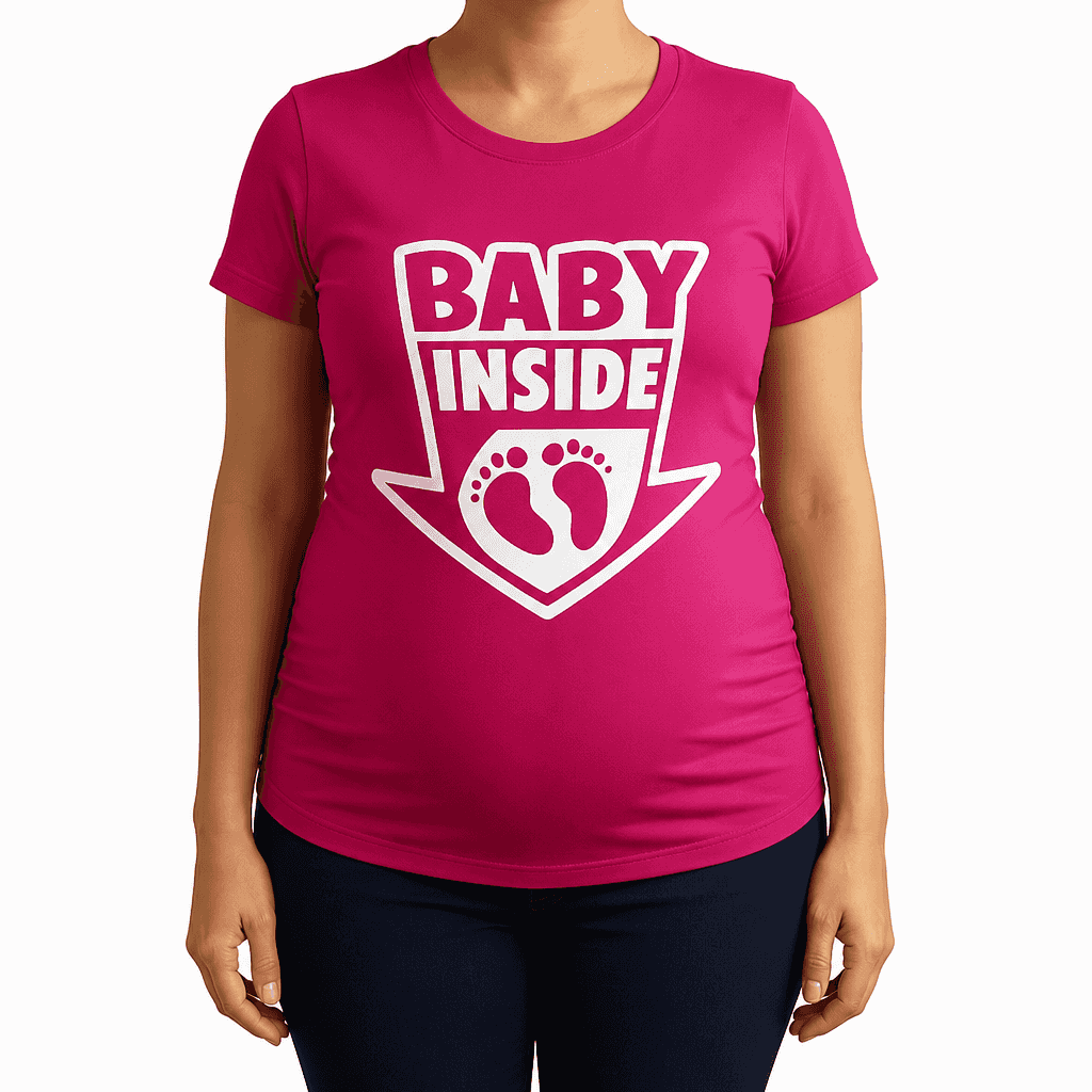 Majica za nosečnice BABY INSIDE nogice