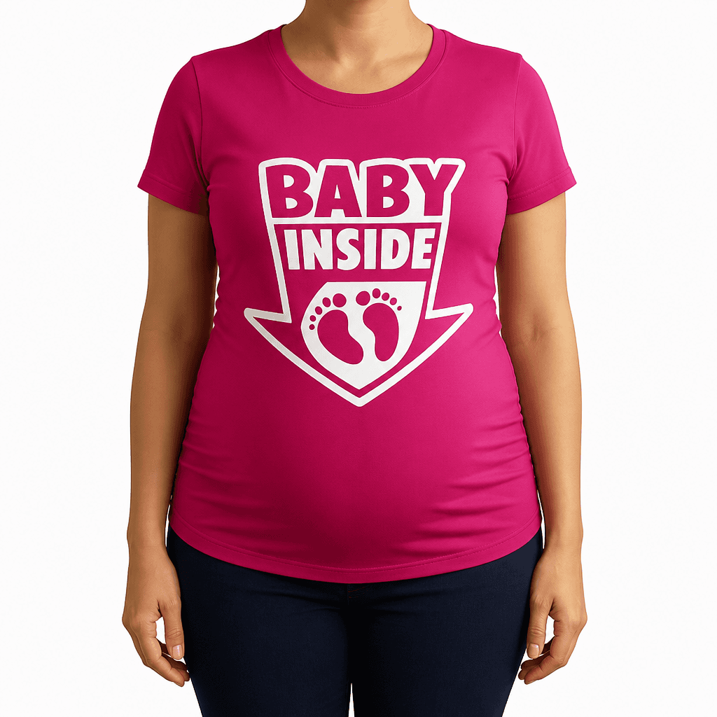 Majica za nosečnice BABY INSIDE nogice