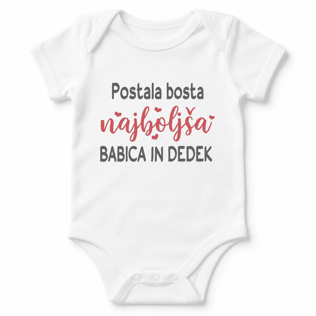 Otroški bodi najboljša babica in dedek