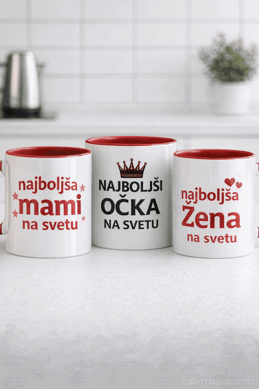 Skodelica za darilo najboljši/a (beseda po želji) na svetu
