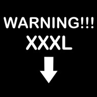 Smešna majica warning XXXL