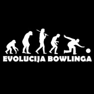 Smešna majica evolucija bowlinga