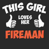 Majica this girl loves her fireman