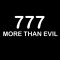 Smešna majica 777 more than evil