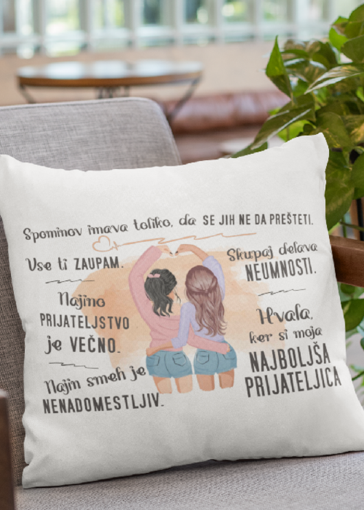 Blazina za najboljšo prijateljico