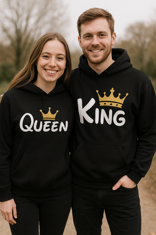 Pulover (komplet) King Queen - dvobarvno