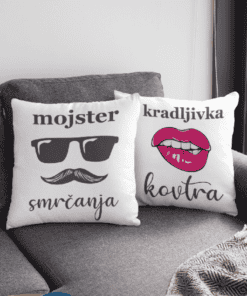 Komplet dveh blazin mojster smrčanja kradljivka kovtra