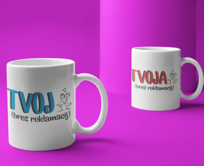 Skodelici Tvoj Tvoja (komplet)