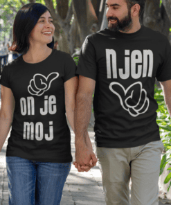 Majice (komplet) on je moj – njen