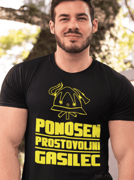 Majica “PONOSEN PROSTOVOLJNI GASILEC”