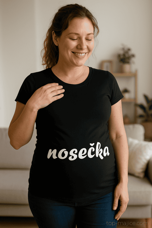Majica za nosečnice nosečka
