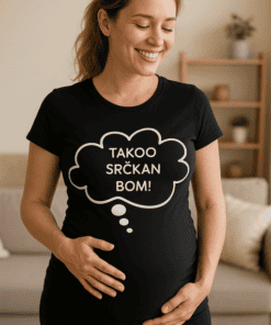 Majica za nosečnice TAKOO SRČKAN BOM!