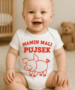 Otroški bodi Mamin mali pujsek