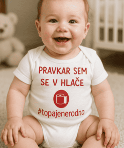 Otroški bodi pravkar sem se v hlače