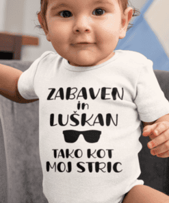 Otroški bodi zabaven in luškan kot stric