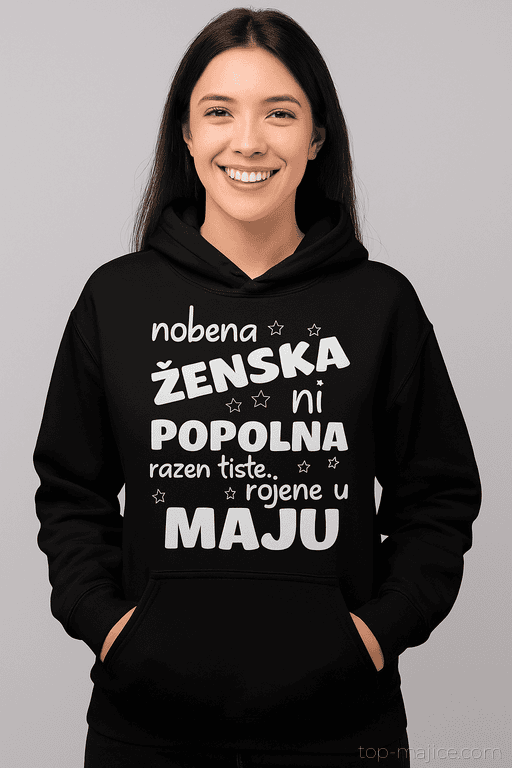 Zabavni pulover nobena ženska (mesec po želji)