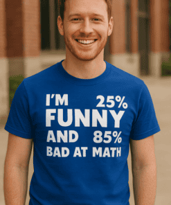 Smešna majica Bad at math